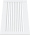 vidaXL - Kastdeuren - met - lamellen - 2 - st - 39,5x59,4 - cm - grenenhout - wit