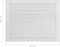 vidaXL - Kastdeuren - met - lamellen - 2 - st - 39,5x59,4 - cm - grenenhout - wit