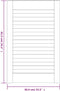 vidaXL - Kastdeuren - met - lamellen - 2 - st - 61,5x39,4 - cm - massief - grenenhout