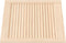 vidaXL - Kastdeuren - met - lamellen - 2 - st - 61,5x49,4 - cm - massief - grenenhout