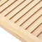vidaXL - Kastdeuren - met - lamellen - 2 - st - 61,5x49,4 - cm - massief - grenenhout