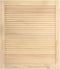 vidaXL - Kastdeuren - met - lamellen - 2 - st - 61,5x49,4 - cm - massief - grenenhout