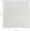 vidaXL - Kastdeuren - met - lamellen - 2 - st - 61,5x59,4 - cm - grenenhout - wit