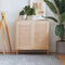 vidaXL - Kastdeuren - met - lamellen - 2 - st - 69x39,4 - cm - massief - grenenhout