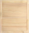 vidaXL - Kastdeuren - met - lamellen - 2 - st - 69x59,4 - cm - massief - grenenhout