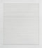 vidaXL - Kastdeuren - met - lamellen - 2 - st - 69x59,4 - cm - massief - grenenhout - wit