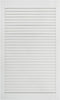 vidaXL - Kastdeuren - met - lamellen - 2 - st - 99,3x49,4 - cm - grenenhout - wit
