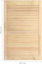 vidaXL - Kastdeuren - met - lamellen - 2 - st - 99,3x59,4 - cm - massief - grenenhout