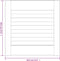 vidaXL - Kastdeuren - met - lamellen - 4 - st - 39,5x39,4 - cm - grenenhout - wit