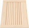 vidaXL - Kastdeuren - met - lamellen - 4 - st - 39,5x49,4 - cm - massief - grenenhout
