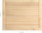 vidaXL - Kastdeuren - met - lamellen - 4 - st - 39,5x59,4 - cm - massief - grenenhout