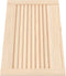 vidaXL - Kastdeuren - met - lamellen - 4 - st - 39,5x59,4 - cm - massief - grenenhout