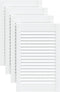 vidaXL-Kastdeuren-met-lamellen-4-st-61,5x39,4-cm-grenenhout-wit