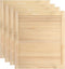 vidaXL - Kastdeuren - met - lamellen - 4 - st - 61,5x49,4 - cm - massief - grenenhout