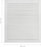 vidaXL - Kastdeuren - met - lamellen - 4 - st - 61,5x49,4 - cm - grenenhout - wit