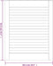 vidaXL - Kastdeuren - met - lamellen - 4 - st - 61,5x49,4 - cm - massief - grenenhout