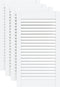 vidaXL - Kastdeuren - met - lamellen - 4 - st - 69x39,4 - cm - massief - grenenhout - wit