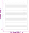 vidaXL - Kastdeuren - met - lamellen - 4 - st - 69x59,4 - cm - massief - grenenhout