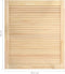 vidaXL - Kastdeuren - met - lamellen - 4 - st - 69x59,4 - cm - massief - grenenhout