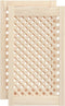 vidaXL - Kastdeuren - met - latwerk - 2 - st - 39,5x69 - cm - massief - grenenhout