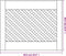 vidaXL - Kastdeuren - met - latwerk - 2 - st - 49,5x39,5 - cm - massief - grenenhout