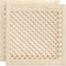 vidaXL - Kastdeuren - met - latwerk - 2 - st - 59,5x61,5 - cm - massief - grenenhout