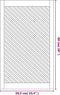 vidaXL - Kastdeuren - met - latwerk - 2 - st - 59,5x99 - cm - massief - grenenhout