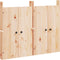 vidaXL - Kastdeurtjes - voor - buitenkeuken - 2 - st - 50x9x82 - cm - grenenhout