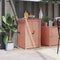 vidaXL - Kastdeurtjes - voor - buitenkeuken - 50x9x82 - cm - massief - douglashout