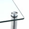 vidaXL - Kastje - 5-laags - 40x40x130 - cm - gehard - glas - transparant