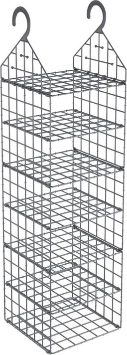 vidaXL - Kastorganiser - hangend - met - 7 - schappen