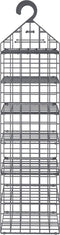 vidaXL - Kastorganiser - hangend - met - 7 - schappen