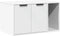 vidaXL - Kattenbakkast - 80x50x45 - cm - bewerkt - hout - wit