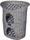 vidaXL - Kattenbed/huis/krabpaal - 2-laags - met - kussen - wilgen