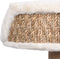 vidaXL - Kattenboom - met - mandje - 49 - cm - zeegras