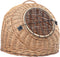 vidaXL Kattendrager 45x35x35 cm natuurlijk wilgenhout