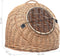 vidaXL Kattendrager 45x35x35 cm natuurlijk wilgenhout