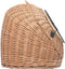 vidaXL Kattendrager 45x35x35 cm natuurlijk wilgenhout