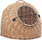 vidaXL Kattendrager 50x42x40 cm natuurlijk wilgenhout