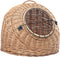 vidaXL Kattendrager 60x45x45 cm natuurlijk wilgenhout