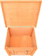 vidaXL - Kattenhuis - 50x46x43,5 - cm - massief - grenen- - en - vurenhout