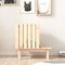 vidaXL - Kattenhuis - 60x36x60 - cm - massief - grenenhout