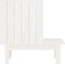 vidaXL - Kattenhuis - 60x36x60 - cm - massief - grenenhout - wit