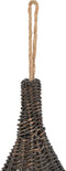 vidaXL - Kattenhuis - met - kussen - tipi - 40x60 - cm - natuurlijk - wilgen - grijs