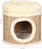 vidaXL - Kattenhuis - met - luxe - kussen - 33 - cm - zeegras