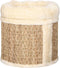 vidaXL - Kattenhuis - met - luxe - kussen - 33 - cm - zeegras