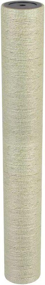 vidaXL - Kattenkrabpaal - 8x60 - cm - 8 - mm - beige