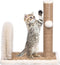 vidaXL - Kattenkrabpaal - met - borstelboog - en - krabpaal