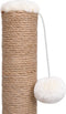 vidaXL - Kattenkrabpaal - met - borstelboog - en - krabpaal