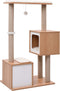 vidaXL - Kattenkrabpaal - met - sisal - krabmat - 104 - cm